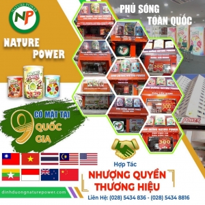 Nature Power - thương hiệu uy tín từ Đài Loan chuẩn bị có chính sách nhượng quyền kinh doanh